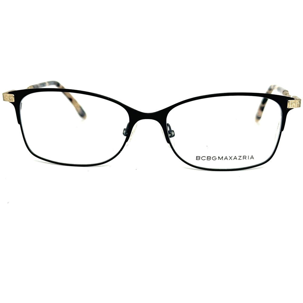 BCBGMAXAZRIA Anita Black EYEGLASSES FRAME 54-16-130mm H13512